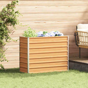 Højbed Lys Brun 100 x 40 x 77 cm Galvaniseret stål