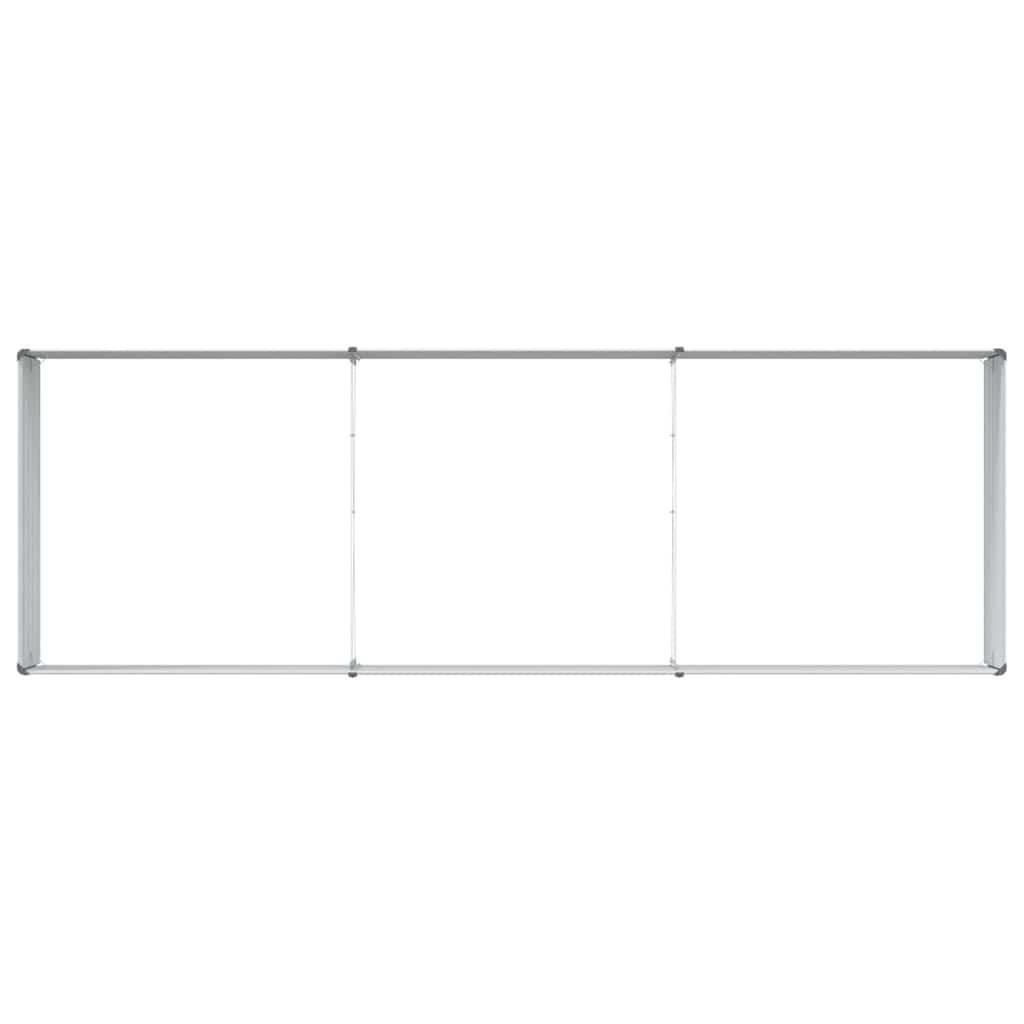 Højbed Lys Brun 240 x 80 x 45 cm Galvaniseret stål