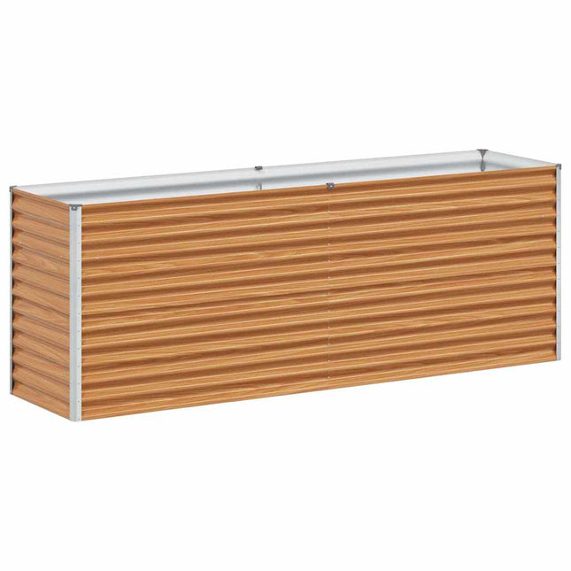 Højbed Lys Brun 195 x 50 x 68 cm Galvaniseret stål
