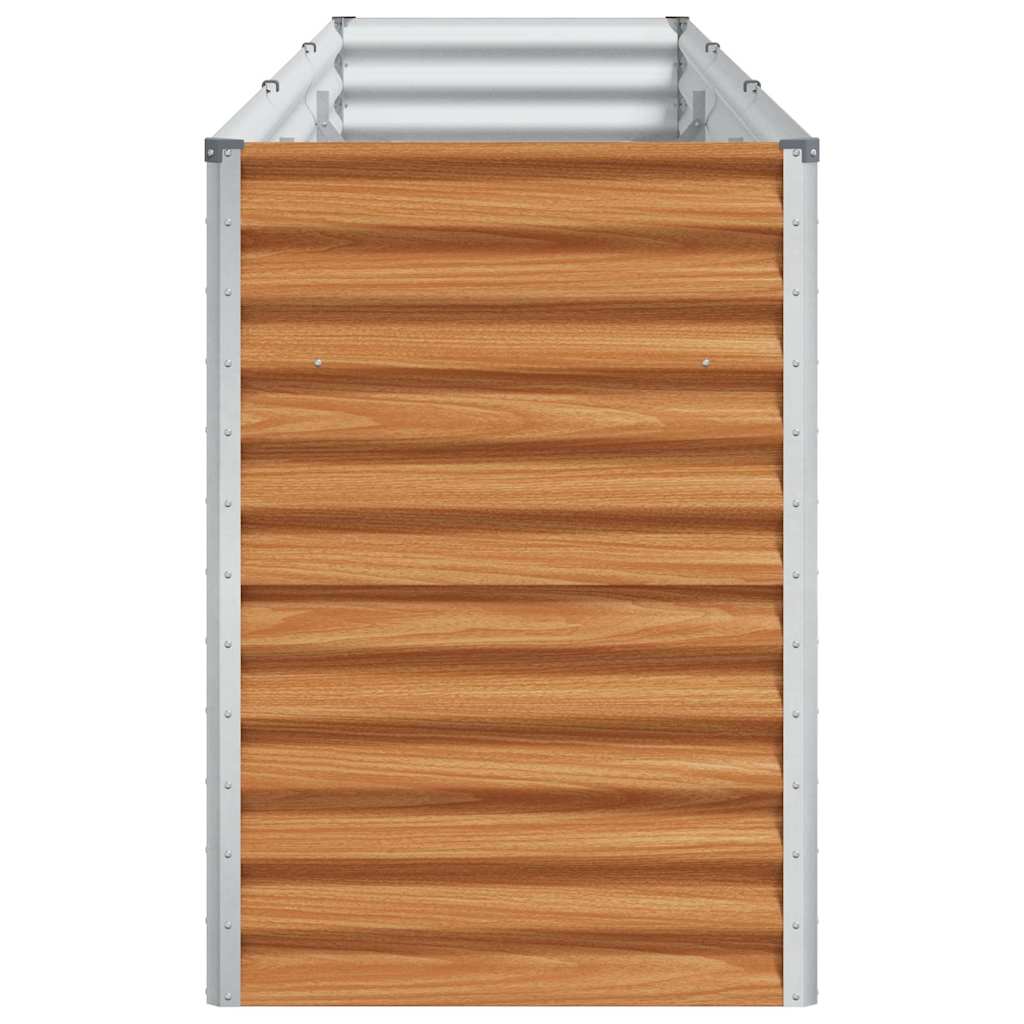 Højbed Lys Brun 290 x 50 x 68 cm Galvaniseret stål