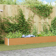 Højbed Lys Brun 582 x 50 x 36 cm Galvaniseret stål