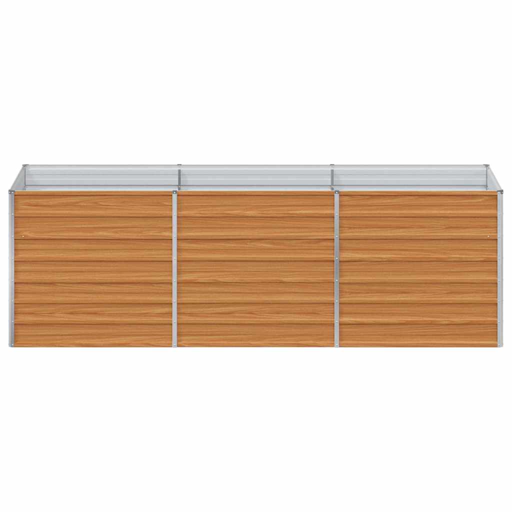 Højbed Lys Brun 240 x 80 x 77 cm Galvaniseret stål