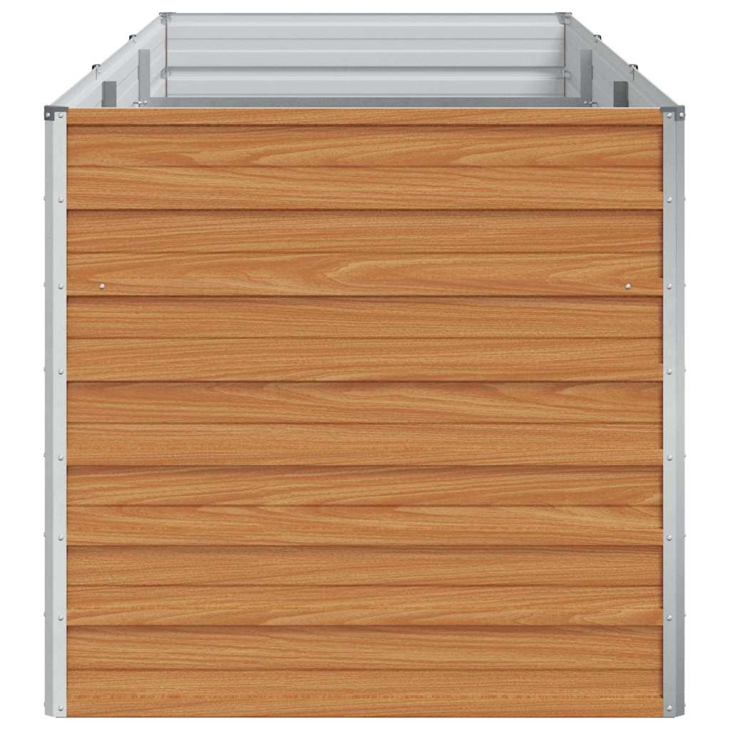 Højbed Lys Brun 240 x 80 x 77 cm Galvaniseret stål