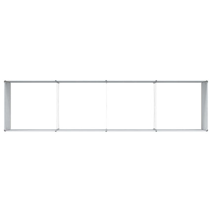 Højbed Lys Brun 320 x 80 x 77 cm Galvaniseret stål