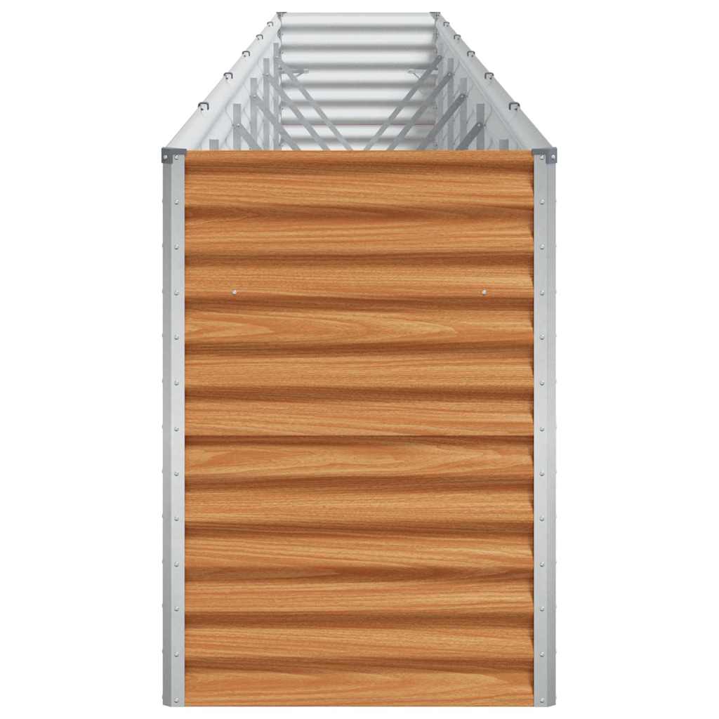 Højbed Lys Brun 582 x 50 x 68 cm Galvaniseret stål