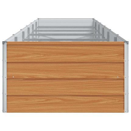 Højbed Lys Brun 480 x 80 x 45 cm Galvaniseret stål