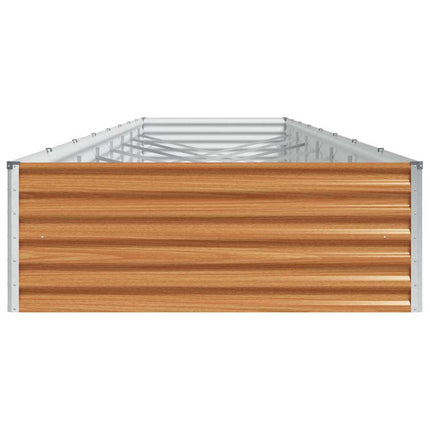 Højbed Lys Brun 775 x 100 x 36 cm Galvaniseret stål