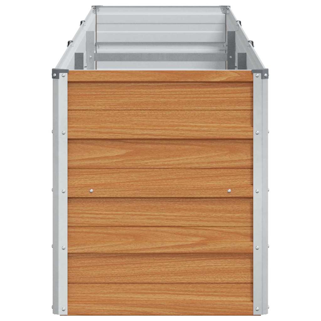 Højbed Lys Brun 240 x 40 x 45 cm Galvaniseret stål