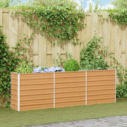 Højbed Lys Brun 240 x 40 x 77 cm Galvaniseret stål