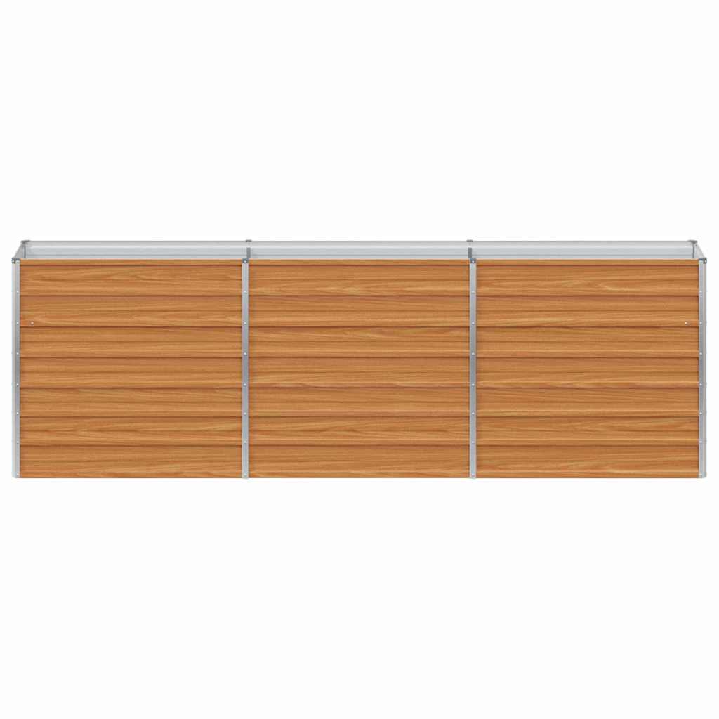 Højbed Lys Brun 240 x 40 x 77 cm Galvaniseret stål