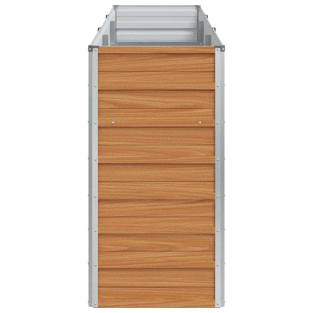 Højbed Lys Brun 240 x 40 x 77 cm Galvaniseret stål