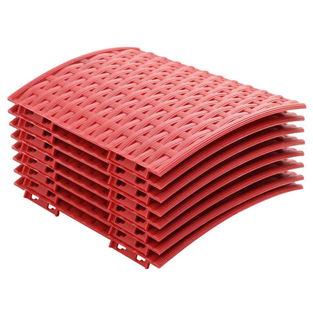 Juleskirt Rød Ø 65 x 24 cm Plastik
