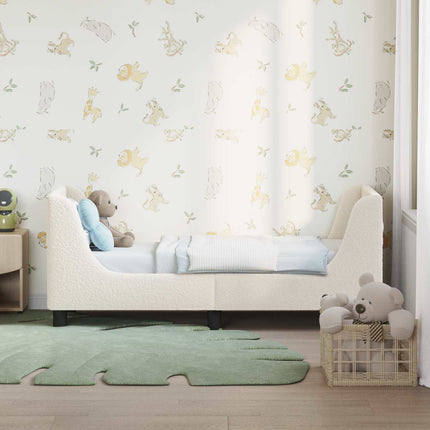 Sengestel til tumling med hovedgærde Cremefarvet 70 x 140 cm