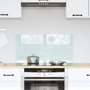 Køkkenbacksplash Mælk 80 x 40 cm hærdet glas