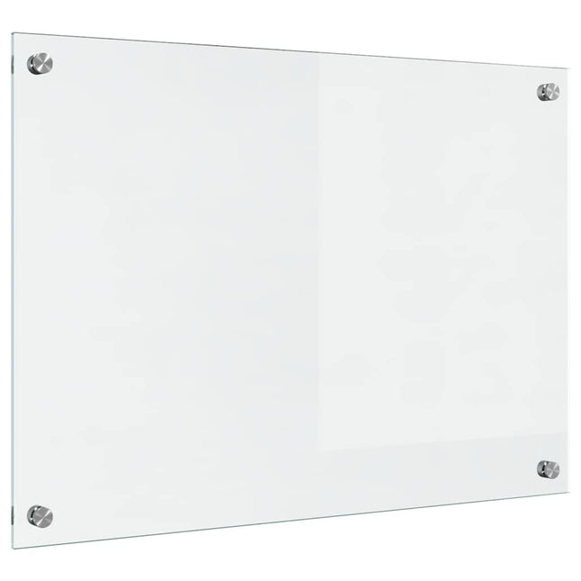 Køkkenbacksplash Transparent 70 x 50 cm hærdet glas