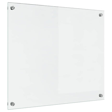 Køkkenbacksplash Transparent 70 x 60 cm hærdet glas