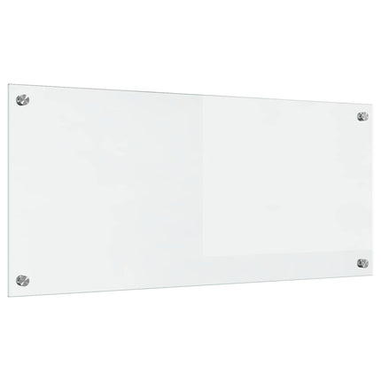 Køkkenbacksplash Transparent 90 x 40 cm hærdet glas