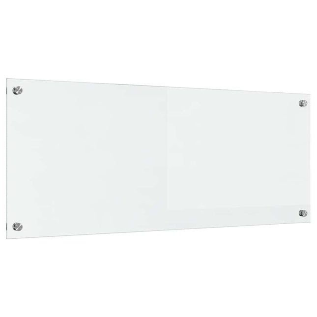 Køkkenbacksplash Transparent 100 x 40 cm hærdet glas