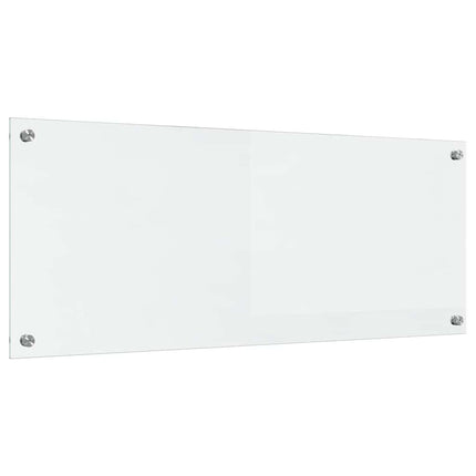 Køkkenbacksplash Transparent 100 x 40 cm hærdet glas
