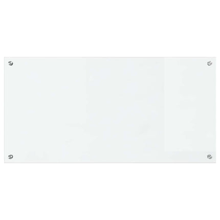 Køkkenbacksplash Transparent 100 x 50 cm hærdet glas
