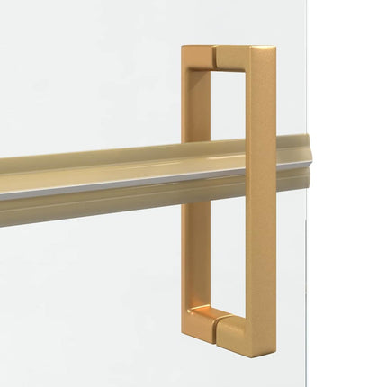 Walk-In brusevæg Guld 70 x 6,5 x 190 cm