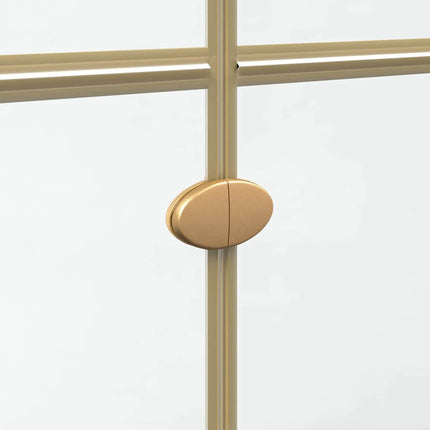 Walk-In brusevæg Guld 70 x 6,5 x 190 cm