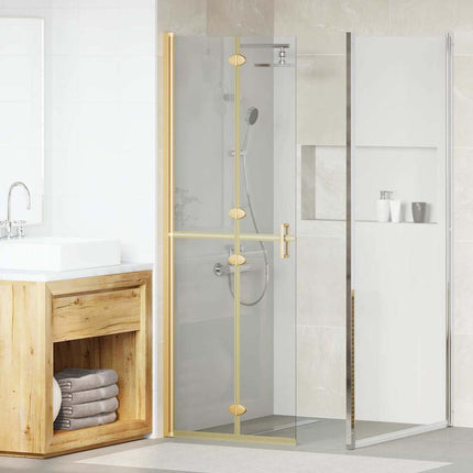 Walk-In brusevæg Guld 70 x 6,5 x 190 cm