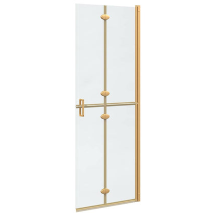 Walk-In brusevæg Guld 70 x 6,5 x 190 cm