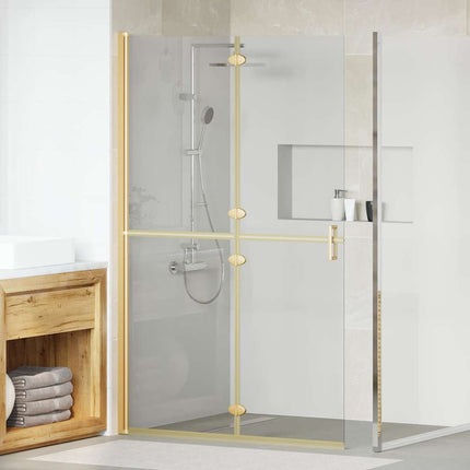 Walk-In brusevæg Guld 120 x 6,5 x 190 cm