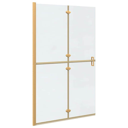 Walk-In brusevæg Guld 120 x 6,5 x 190 cm