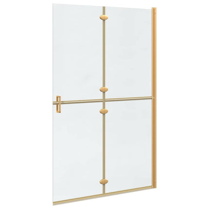 Walk-In brusevæg Guld 120 x 6,5 x 190 cm