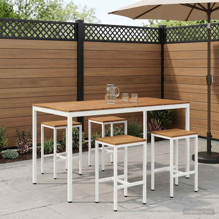 Have Bar Bord Natur og hvid 196 x 100,5 x 105 cm