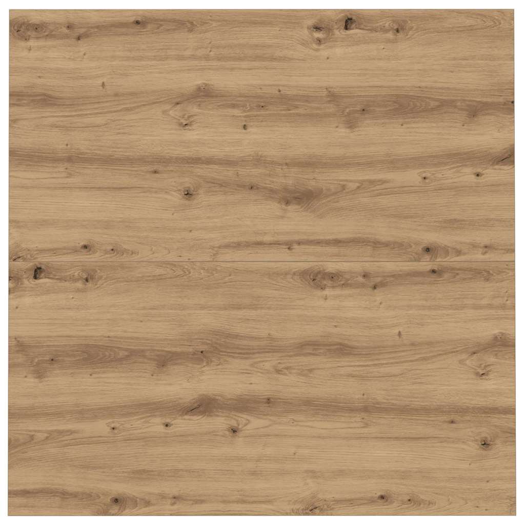 Sofabord artisan eg 100 x 100 x 40 cm Konstrueret træ