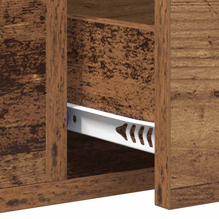 Konsolbord Gammelt træ 100 x 34.5 x 75 cm Konstrueret træ