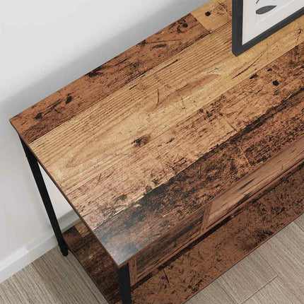 Konsolbord Gammelt træ 100 x 34.5 x 75 cm Konstrueret træ