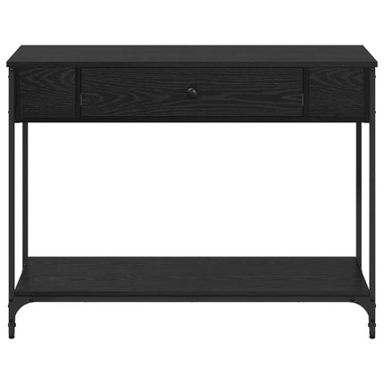 Konsolbord Sort eg 100 x 34.5 x 75 cm Konstrueret træ