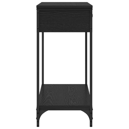 Konsolbord Sort eg 100 x 34.5 x 75 cm Konstrueret træ