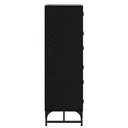 Sideboard Sort eg 35 x 37 x 117 cm