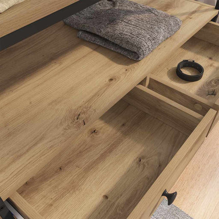 Garderobeskab artisan eg 89 x 39 x 184.5 cm Konstrueret træ