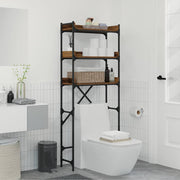 Vaskemaskinehylde Gammelt træ 67 x 25 x 163 cm Konstrueret træ