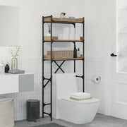 Vaskemaskinehylde med hylde 67 x 25 x 163 cm Konstrueret træ