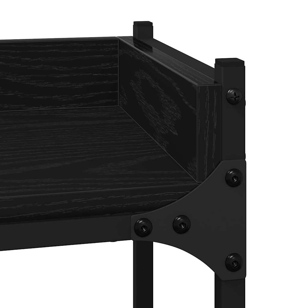 Vaskemaskinehylde med hylde 67 x 25 x 163 cm Konstrueret træ