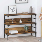 Konsolbord Gammelt træ 100 x 32 x 75 cm Konstrueret træ