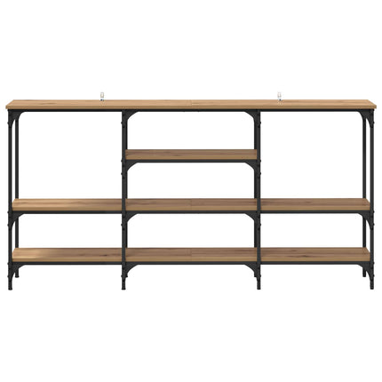 Konsolbord artisan eg 160 x 29 x 80 cm Konstrueret træ