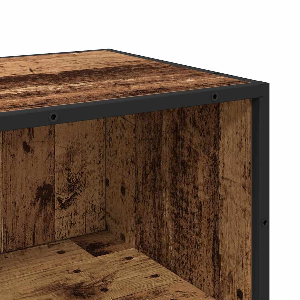 Badeværelsesmøbel sæt med skuffe Gammelt træ 35 x 37,5 x 100 cm