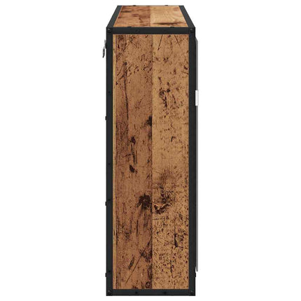 Væghylde Gammelt træ 65 x 20 x 60 cm