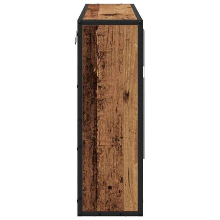 Væghylde Gammelt træ 65 x 20 x 60 cm