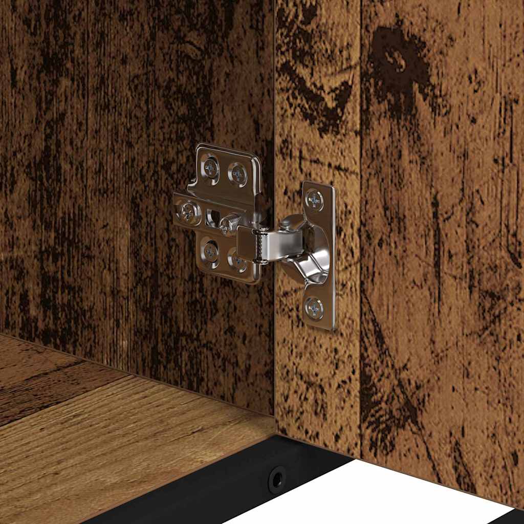 Badeværelsesskab Gammelt træ 80 x 33 x 60 cm Konstrueret træ