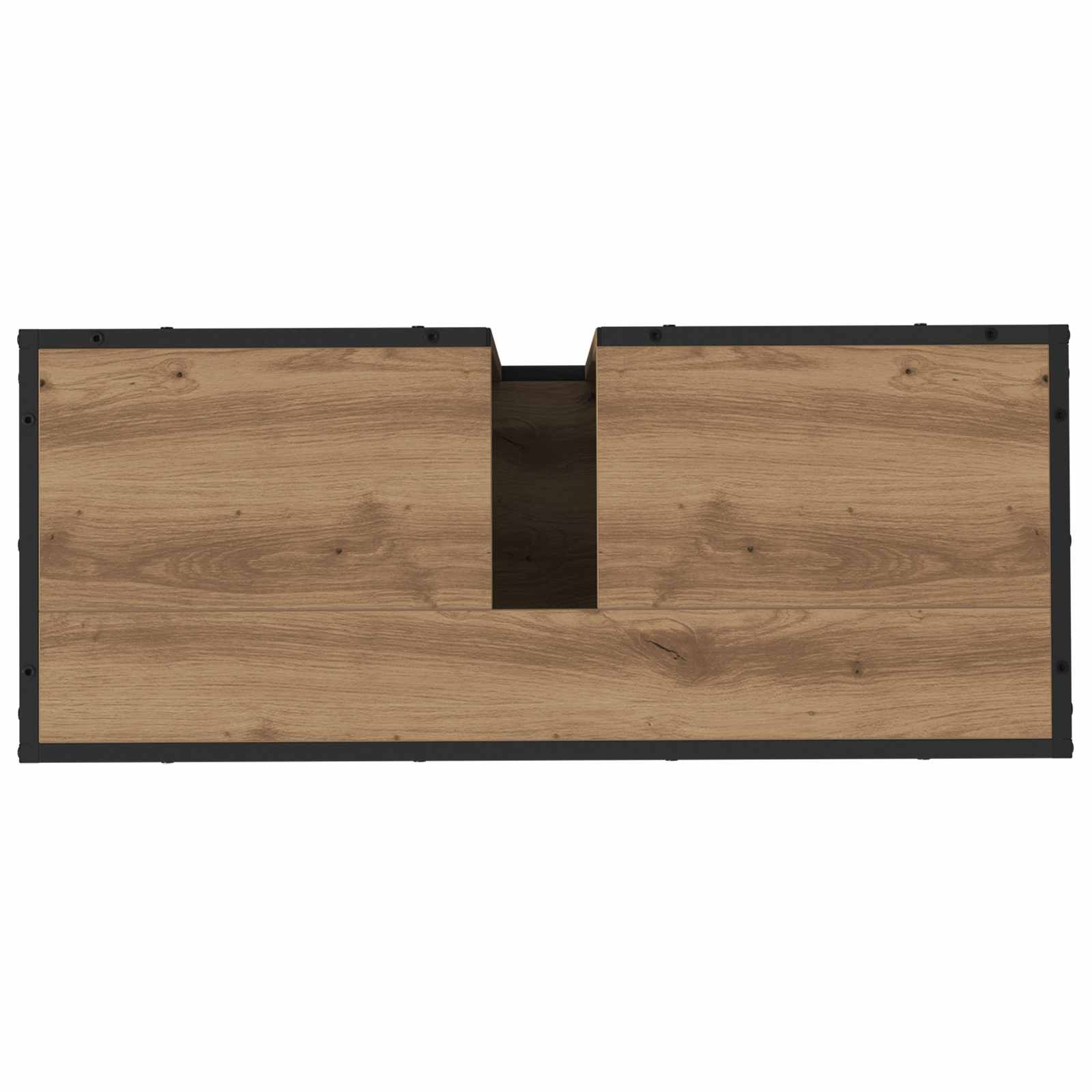 Badeværelsesskab Artisan Egetræ 80 x 33 x 60 cm Konstrueret træ