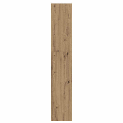 Bogskab 5 niveauer 60 x 30 x 166 cm Konstrueret træ artisan eg
